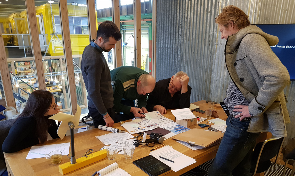 Safety Safari, Wie Wind: Brainstorm sessie